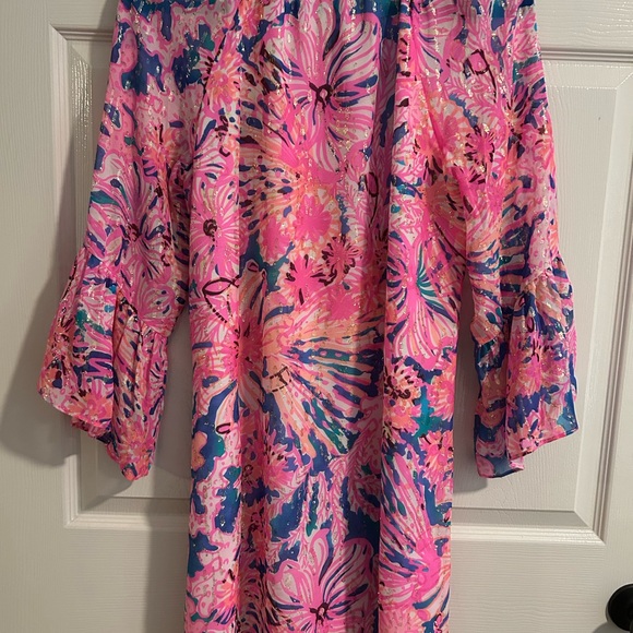 Lily Pulitzer silk Matilda tunic dress - Picture 3 of 4